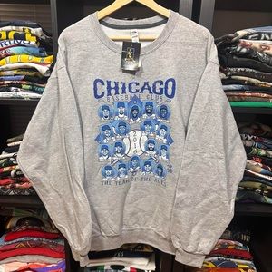 2016 Chicago Cubs World Series Crewneck Size Large